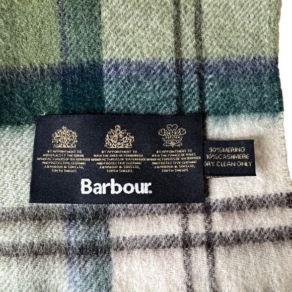 Barbour Merino Wool Scarf - Picture 2 of 3